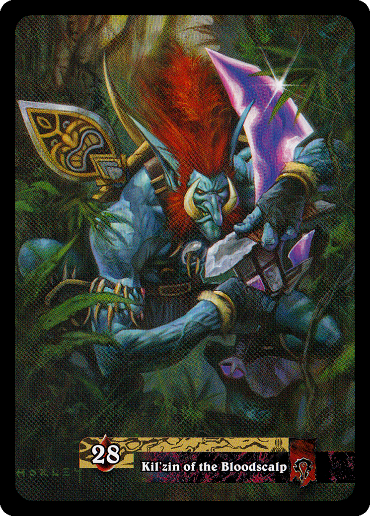 Kil'zin of the Bloodscalp 背面